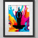 Search for yoga poses posters Silhouette