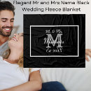 Search for mr and mrs blankets Bride and groom