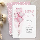 Search for heart bridal shower invitations Watercolor