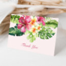 Search for tropical thank you cards Palm leaves