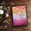 Search for flag wedding invitations Watercolor