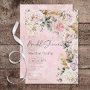 Search for romantic bridal shower invitations Feminine