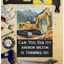 Search for construction equipment invitations excavator