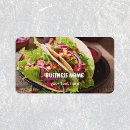 Search for tacos business cards Restaurant
