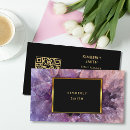Search for black and purple business cards Professional