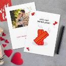 Search for funny bacon valentines day cards Cute
