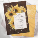 Search for fall sunflower wedding invitations Sunflowers