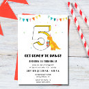 Search for boys 5th birthday invitations Dinosaur