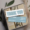 Search for thank you note business cards Trendy