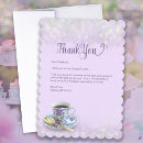 Search for bridal tea thank you cards Lilac