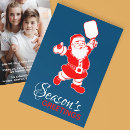 Search for pickleball christmas cards Santa