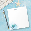 Search for ocean notepads Sea turtle