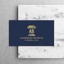 Search for navy blue and gold business cards Classic