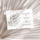 Search for sepia invitations Calligraphy