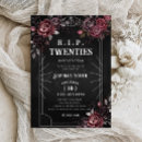 Search for death to my 20s invitations Cheers to 30 years