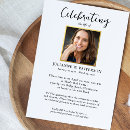 Search for gold funeral invitations Bereavement