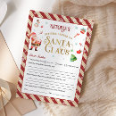 Search for wish list invitations North pole
