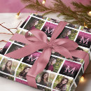 Search for monogram christmas wrapping paper Create your own