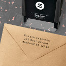 Search for typewriter rubber stamps Return address