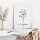 Search for personalizing posters Black and white