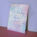 Search for colourful baby boy shower invitations Watercolor