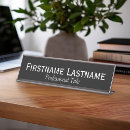 Search for professional name plates Executive