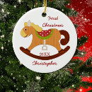 Search for rocking horse christmas tree decorations Girl