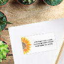 Search for modern elegant floral return address labels Minimal