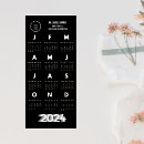 Search for promotional calendar calendars Black and white