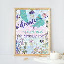 Search for mermaid party posters Glitter