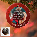 Search for red christmas tree decorations commemorative
