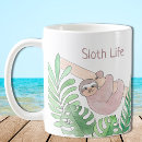 Search for sloth mugs Watercolor