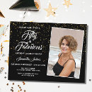 Search for 50 and fabulous invitations Fiftieth