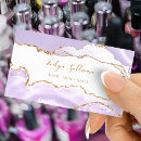 Search for purple glitter business cards Beauty salon
