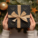 Search for black white polka dot wrapping paper Elegant