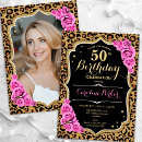 Search for pink leopard birthday Elegant