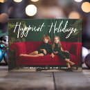 Search for single photo christmas cards Calligraphy