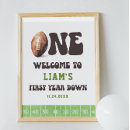 Search for modern football posters First year down