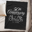 Search for 50th anniversary blankets Fiftieth