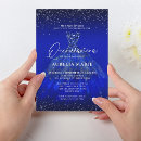 Search for royal blue and silver invitations Daughter