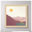 Search for modern deer art Colorful