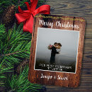 Search for christmas card magnets Rustic