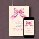 Search for bow welcome signs Pink