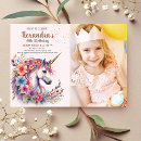 Search for pastel unicorn invitations Magical