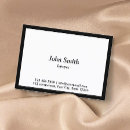 Search for plain chubby business cards Professional