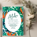 Search for tropical shower invitations Watercolor