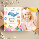 Search for cute fish invitations Ocean blue