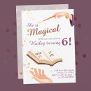 Search for magic wand invitations Watercolor