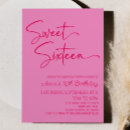 Search for glamorous sweet 16 invitations Birthday party