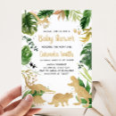 Search for gold dinosaur invitations Cute